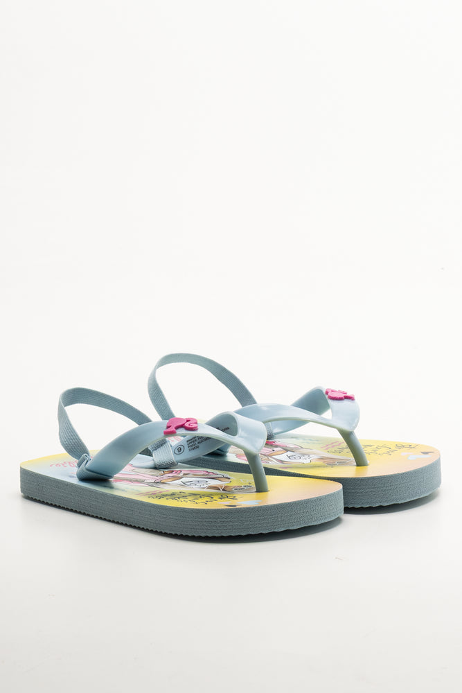 Barbie Flip Flops Aqua