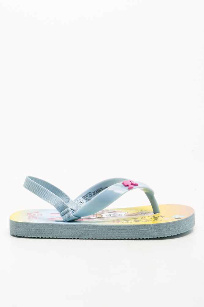 Barbie Flip Flops Aqua