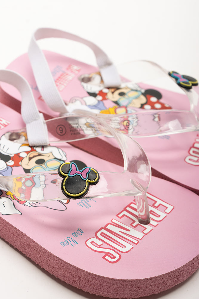 Minnie Mouse And Friends Flip Flops Pink (2)