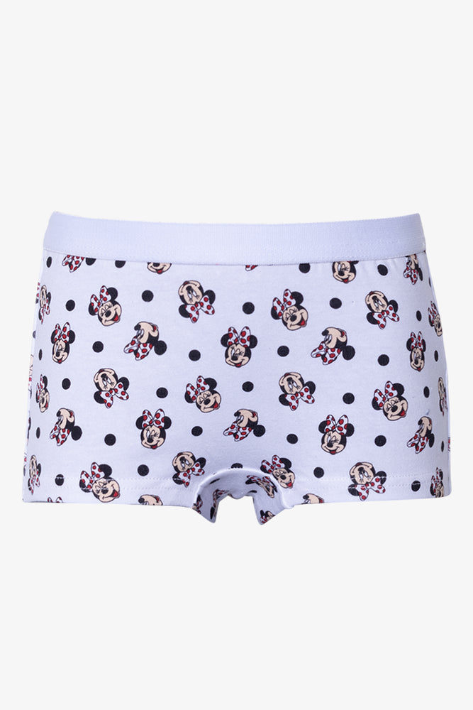 Minnie Mouse 2 Pack Boyleg Panties White And Black