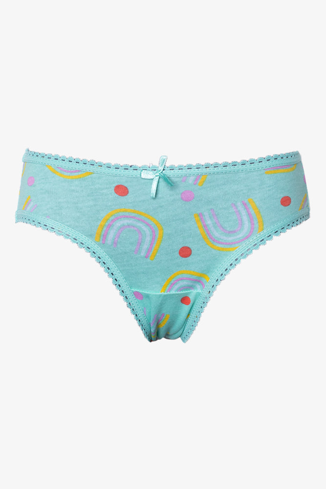 3 Pack Bikini Panties Blue And Pink