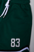 2 Piece Basketball Set Green (2)