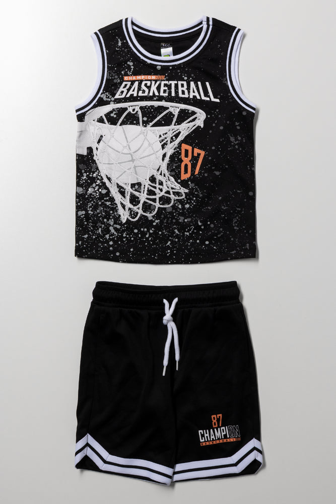 Basketball Set Black