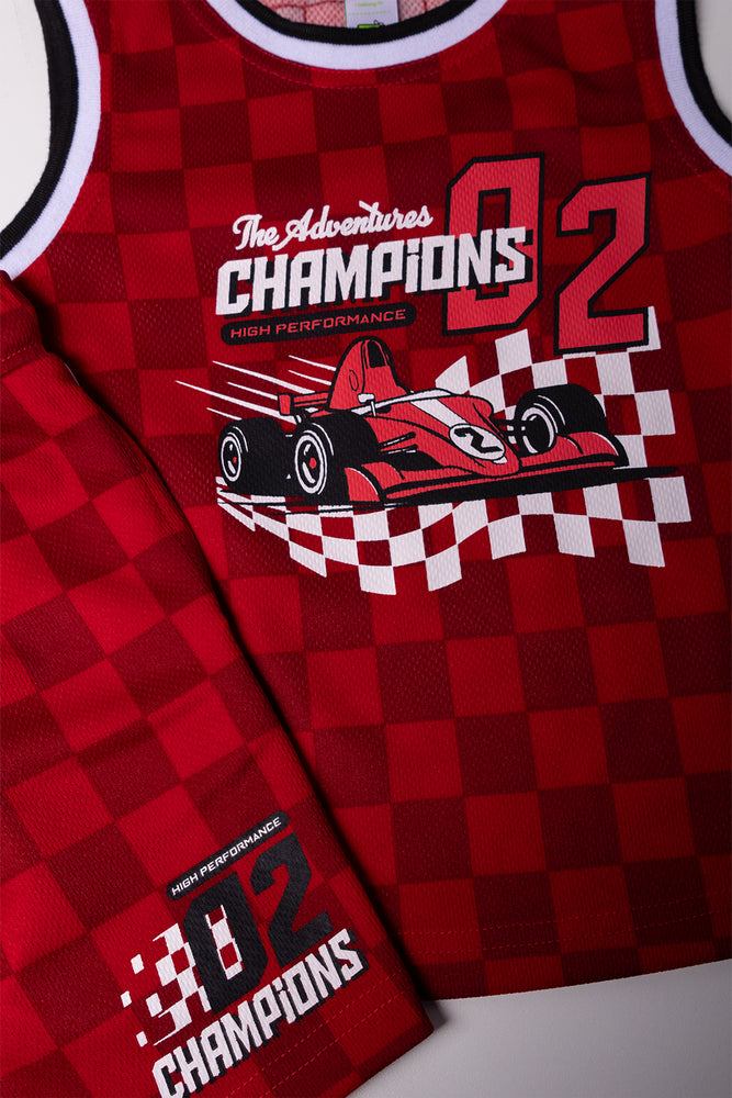 Racing Car Set Red (1)