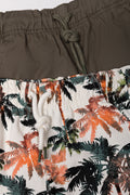 2 Pack Shorts Green And Cream (1)