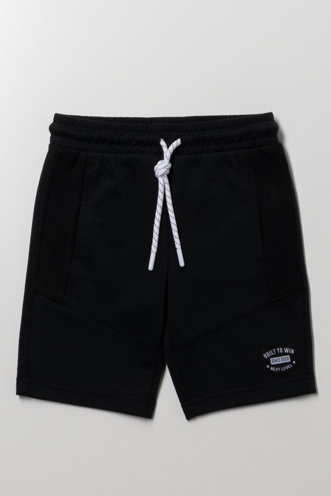 Fleece Shorts Black