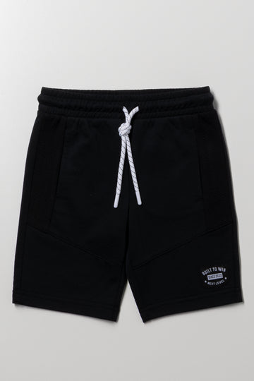 Fleece Shorts Black