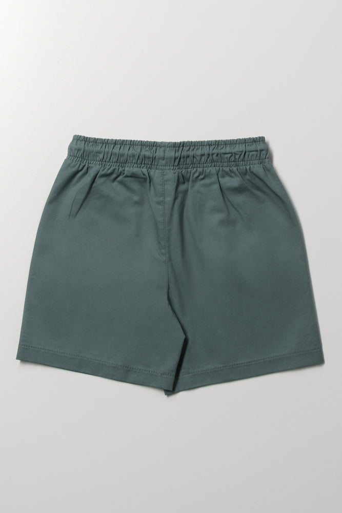 Cargo Shorts Sage (2)