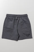 Grey Cargo Shorts