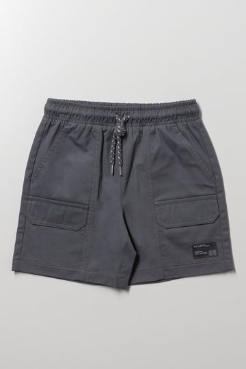 Grey Cargo Shorts