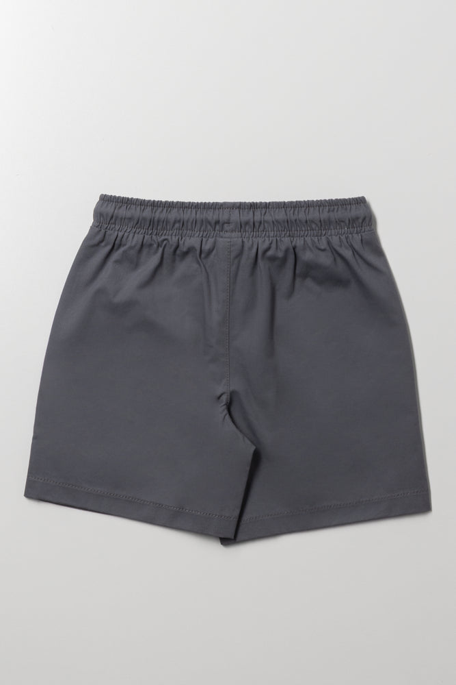 Grey Cargo Shorts (2)