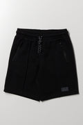 Zip Pocket Shorts Black