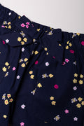 Ditsy Shorts Navy (1)