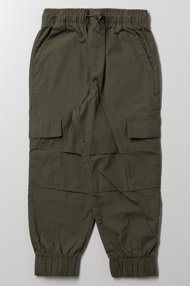 Cargo Pants Dark Green