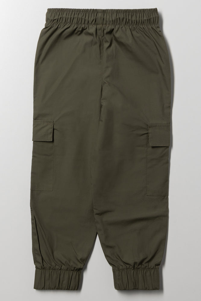 Cargo Pants Dark Green (2)
