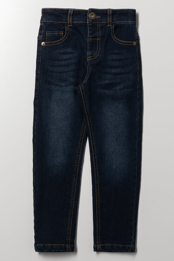 【新品未開封】TSY ORIGINAL DENIM INDIGO Skinny Denim Jeans Dark Blue | Bottoms & Jeans | Ackermans