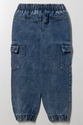 Cargo Denim Jeans Blue (2)