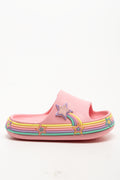 Rainbow Star Pool Slides Pink (1)