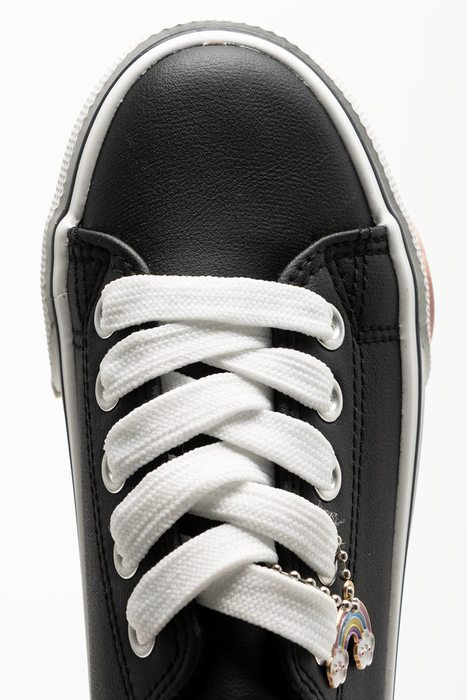 Rainbow Sneakers Black (4)