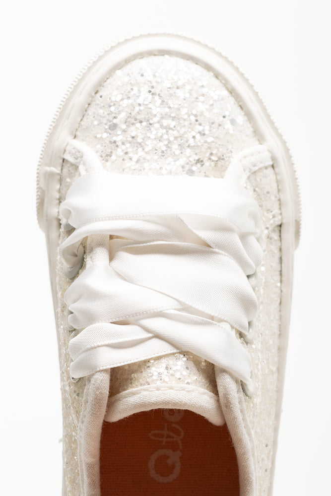 Sequin Sneakers White (4)