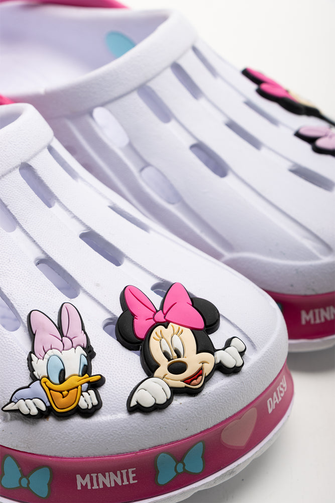 Minnie Mouse And Daisy Duck Clogs White (2)