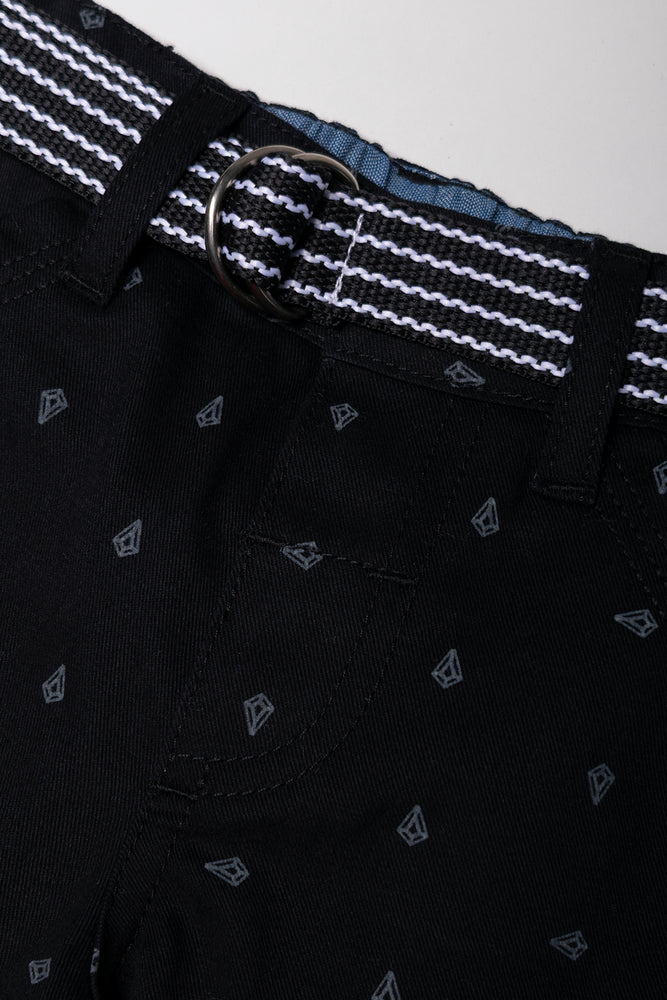 Chino Shorts Black