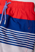 Striped Swim Shorts Red And Blue (1)