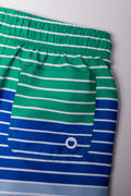 Stripe Swim Short Green And Blue (2)