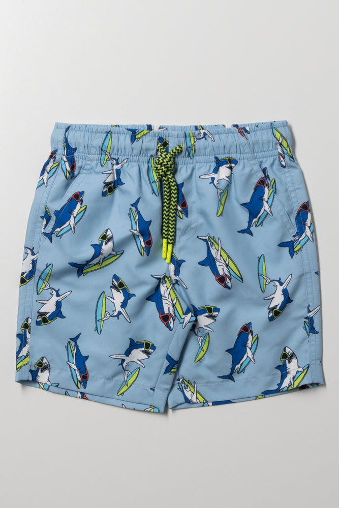 Swim Shorts Light Blue
