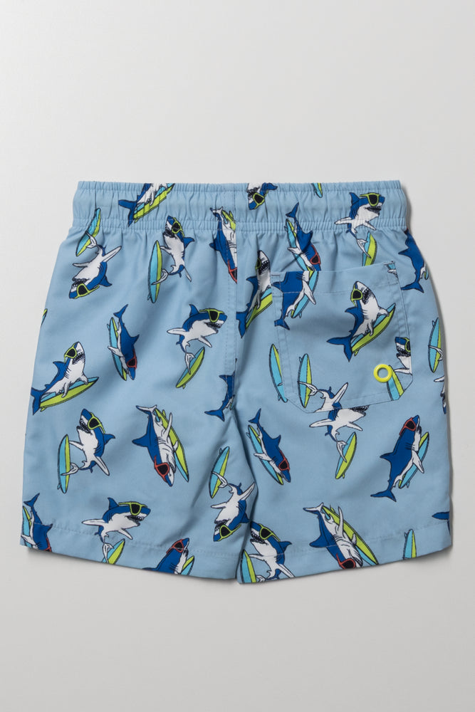 Swim Shorts Light Blue (3)