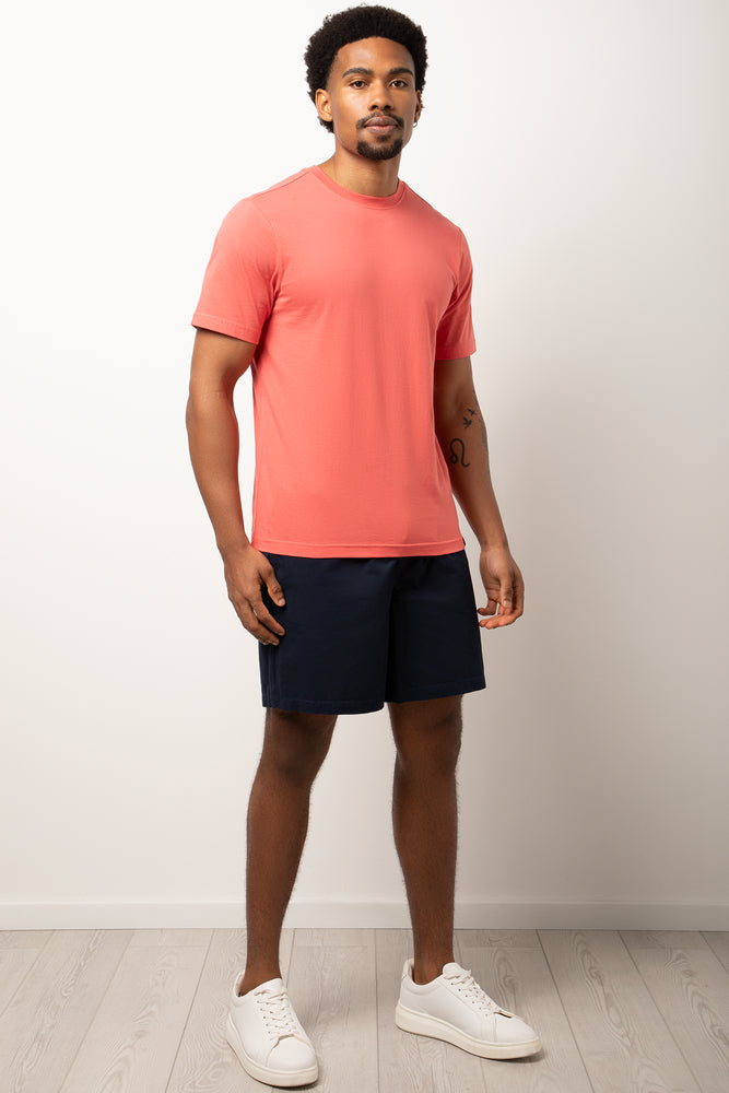Short Sleeve Regular Fit T-Shirt Coral