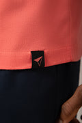 Short Sleeve Regular Fit T-Shirt Coral (3)
