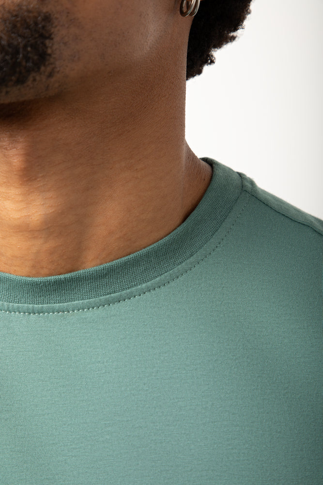 Short Sleeve Regular Fit T-Shirt Green (4)