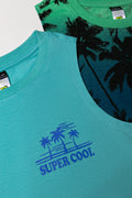 2 Pack Vests Blue & Lime (1)