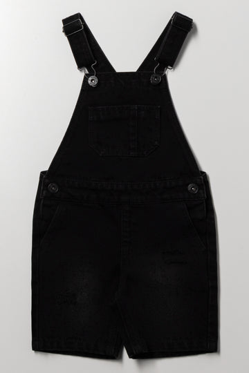 Denim Dungaree Black
