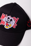 Mickey Mouse Peak Cap Black (1)