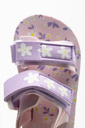 Double Strap Sandals Purple (4)