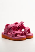 Chunky Sport Sandals Pink