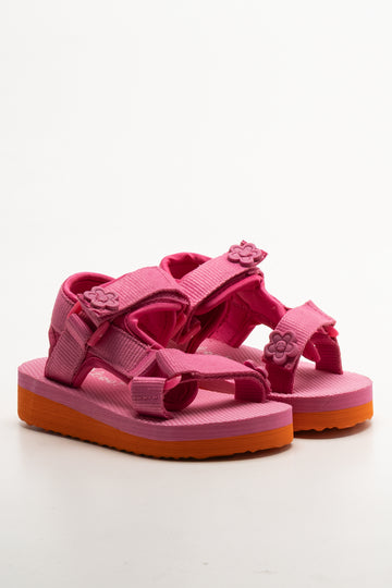 Chunky Sport Sandals Pink