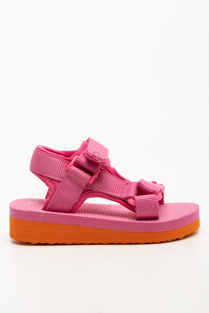Chunky Sport Sandals Pink (1)