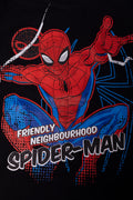 Spider-Man Short Sleeve Pyjama Set Black And Red (1)