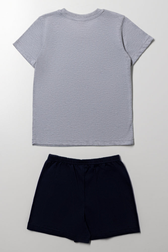 Paw Patrol Short Sleeve Pyjama Set Grey (3)
