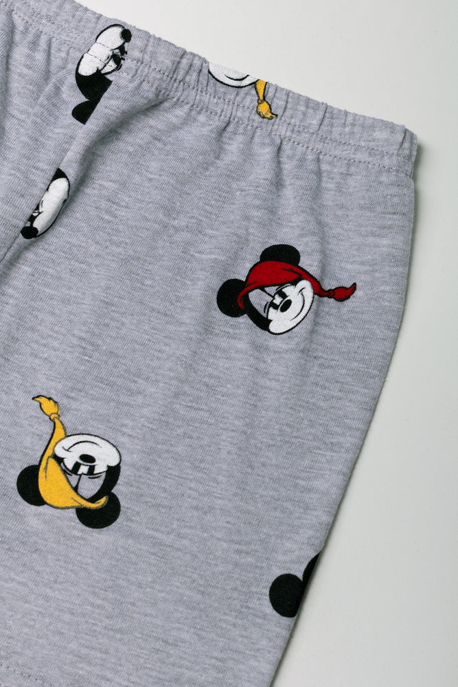 Mickey Mouse Pyjama Set Grey (2)