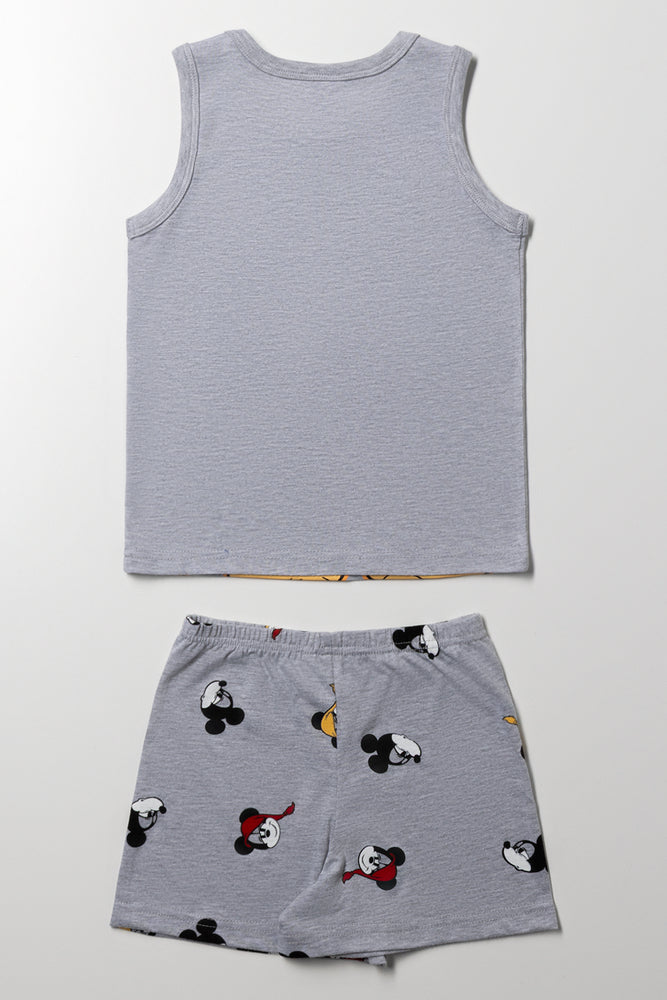 Mickey Mouse Pyjama Set Grey (3)