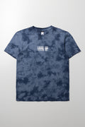 Tie Dye Level Up Short Sleeve T-Shirt Blue