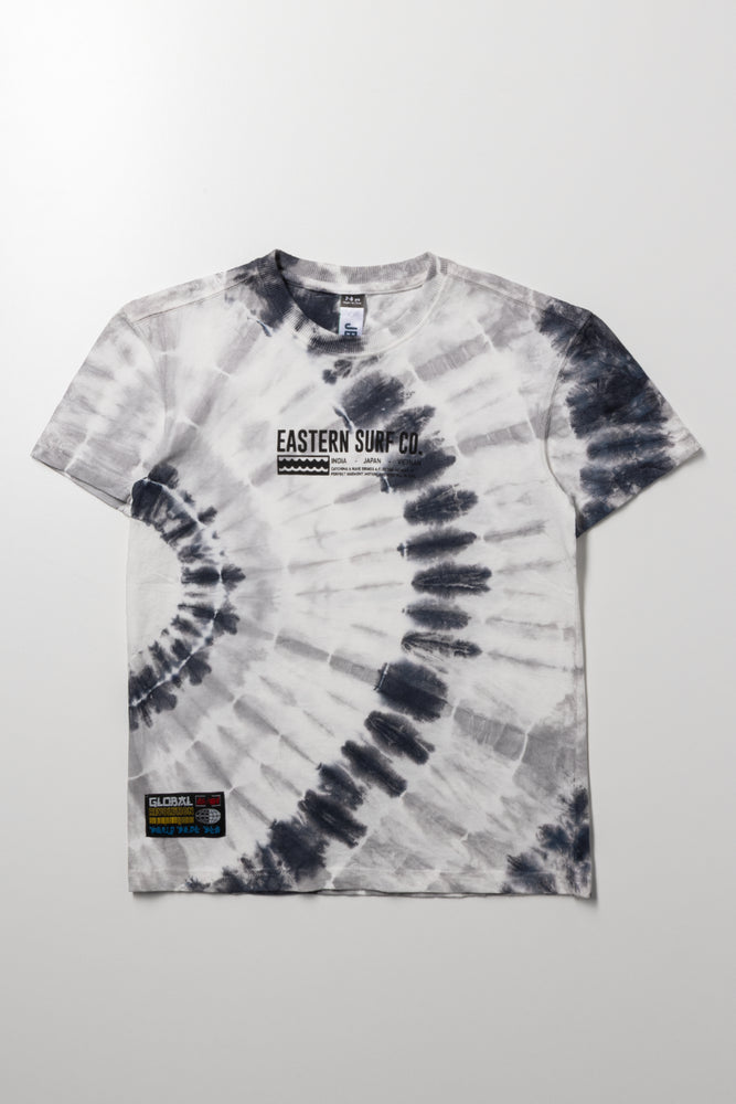 Tie Dye Surf T-Shirt Grey