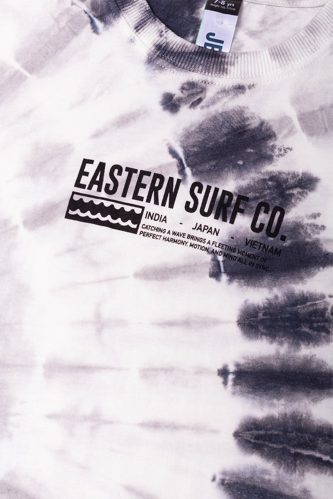 Tie Dye Surf T-Shirt Grey