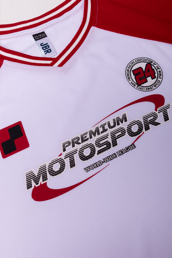 Short Sleeve T-Shirt Red And White