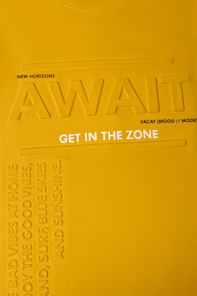 Short Sleeve T-Shirt Yellow