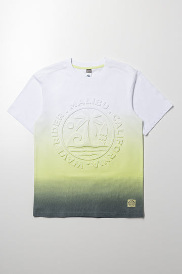 Ombre Short Sleeve T-Shirt Green